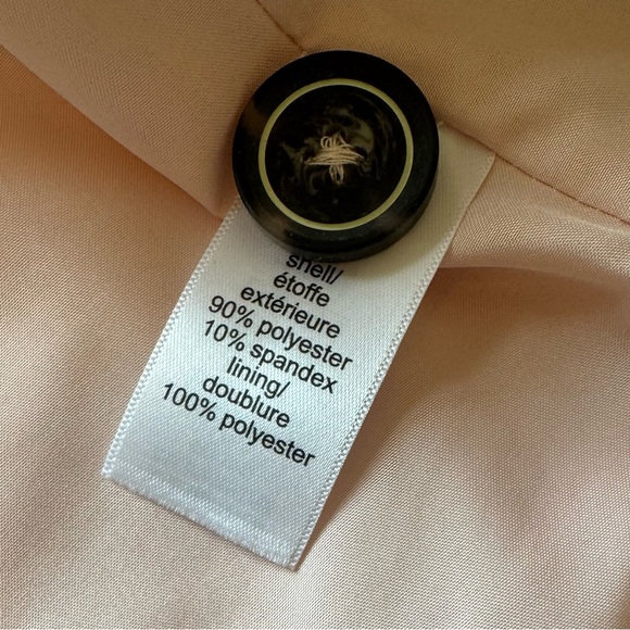 NWT - MAURICES Women's SIZE MEDIUM Pink Blush Lined Blazer - Picture 10 of 15